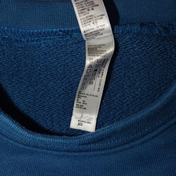 Classic Sweats‎ Beer Company Women's XS Blue & Orange Casual Versatile Sweater - Picture 10 of 11